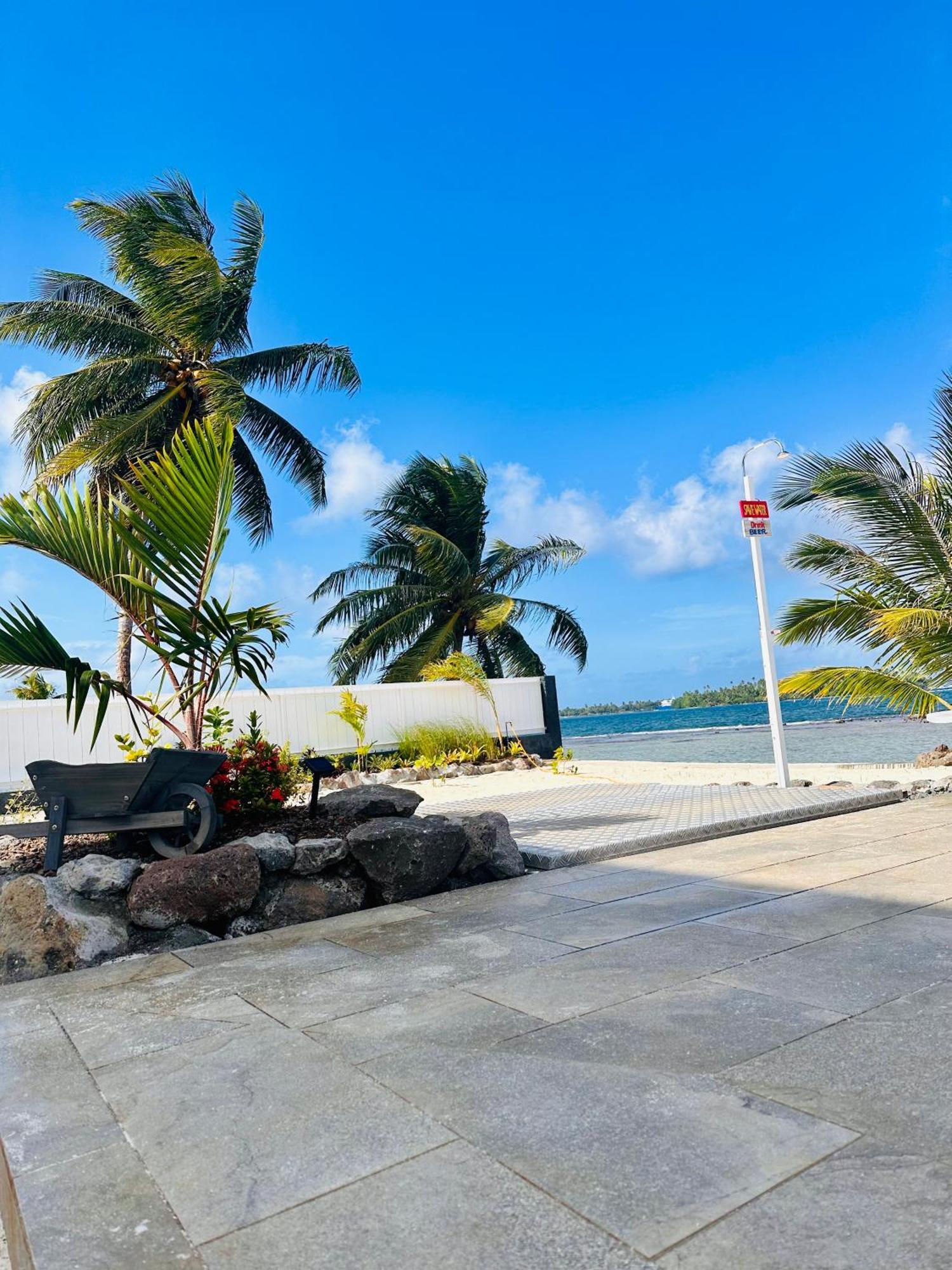 Pension Irivai, Appartement Rava 1 Chambre Bord De Mer Uturoa Buitenkant foto