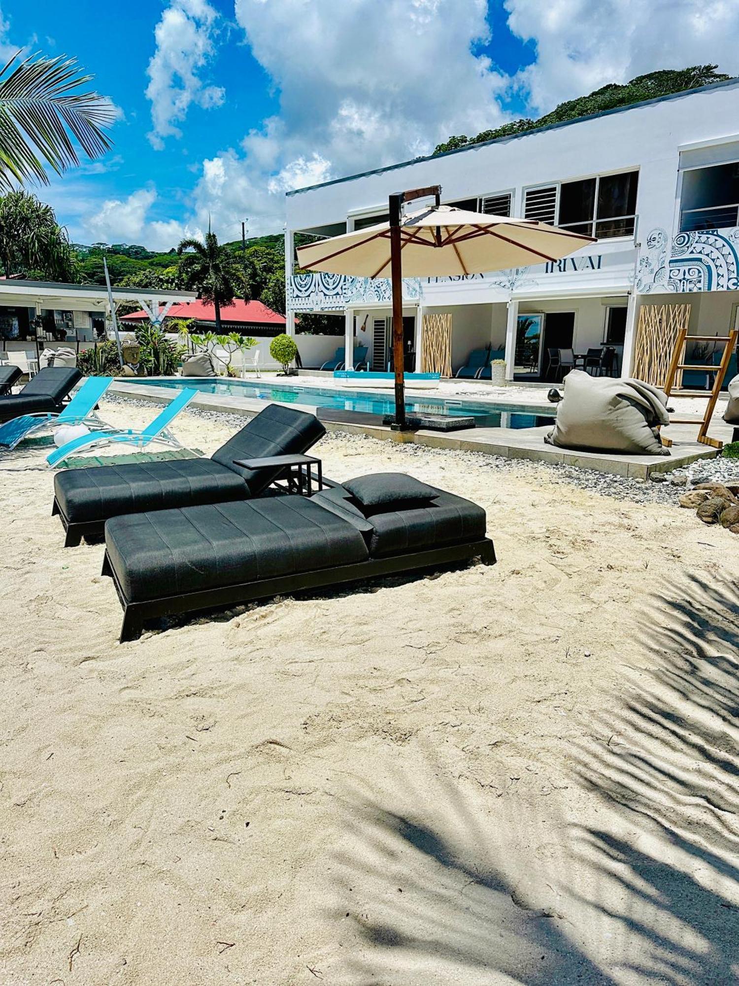 Pension Irivai, Appartement Rava 1 Chambre Bord De Mer Uturoa Buitenkant foto